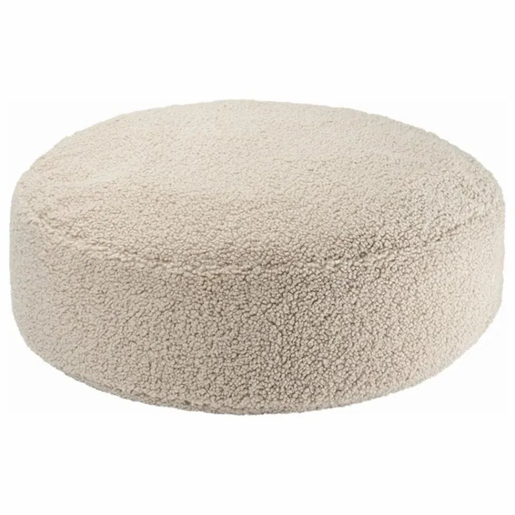 New Pouf en teddy | Enfant Matelas De Sol, Poufs Enfant