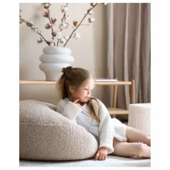 New Pouf en teddy | Enfant Matelas De Sol, Poufs Enfant