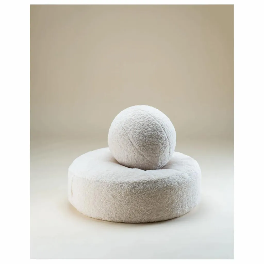 Clearance Pouf en teddy | Enfant Matelas De Sol, Poufs Enfant