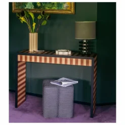 Clearance Pouf Fiori en tissu rayé | Poufs, Matelas De Sol