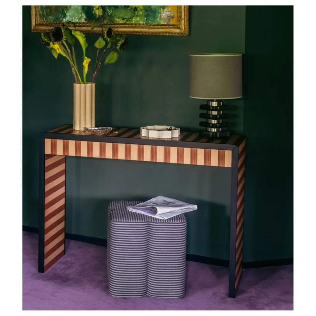 Clearance Pouf Fiori en tissu rayé | Poufs, Matelas De Sol