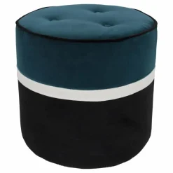 New Pouf Léo en velours | Poufs, Matelas De Sol