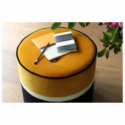 Clearance Pouf Léo en velours | Poufs, Matelas De Sol