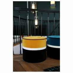 Clearance Pouf Léo en velours | Poufs, Matelas De Sol