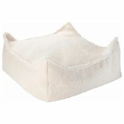 Discount Pouf ottoman en teddy | Enfant Matelas De Sol, Poufs Enfant