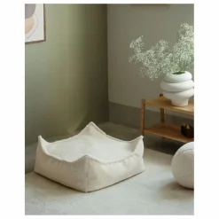Discount Pouf ottoman en teddy | Enfant Matelas De Sol, Poufs Enfant