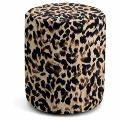 Clearance Pouf rond Mobile en jacquard de coton | Poufs, Matelas De Sol