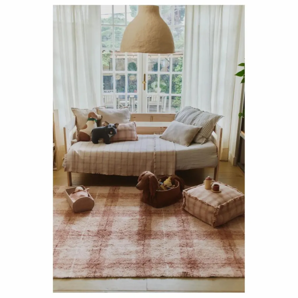 Sale Pouf Tartan | Enfant Matelas De Sol, Poufs Enfant|Poufs, Matelas De Sol