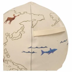 Pouf World Enfant Matelas De Sol, Poufs Enfant