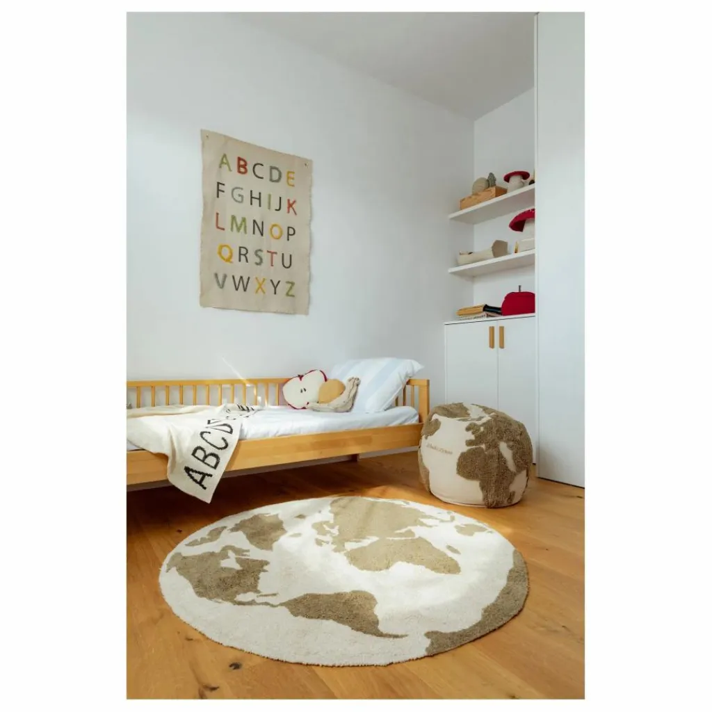 Outlet Pouf World map | Enfant Matelas De Sol, Poufs Enfant