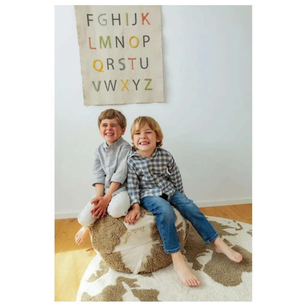Outlet Pouf World map | Enfant Matelas De Sol, Poufs Enfant