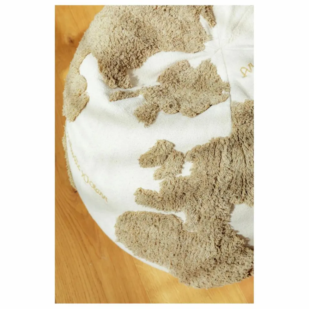 Outlet Pouf World map | Enfant Matelas De Sol, Poufs Enfant