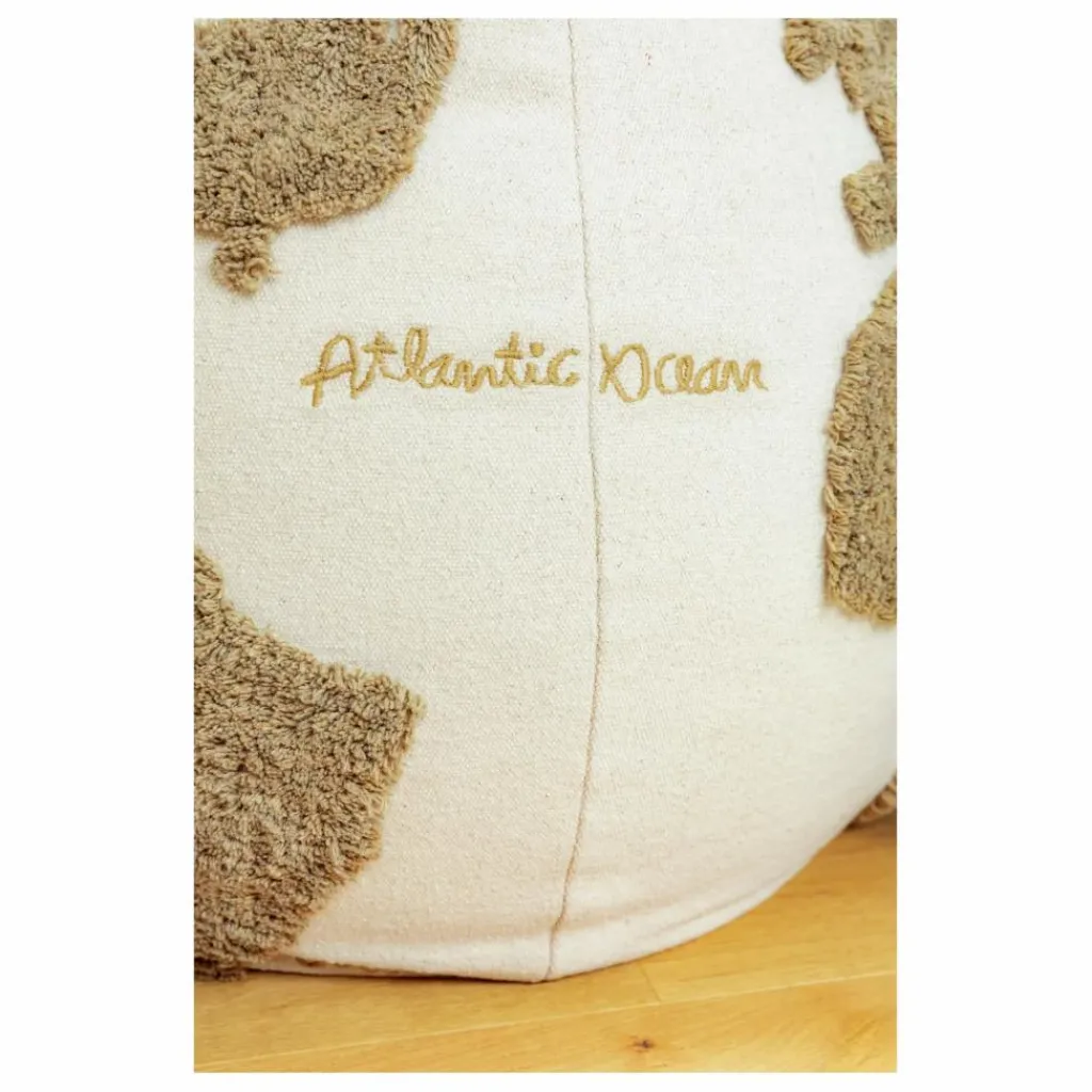 Outlet Pouf World map | Enfant Matelas De Sol, Poufs Enfant