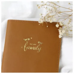 Discount Protège livret de famille en cuir | Puériculture|Sacs À Langer, Trousses