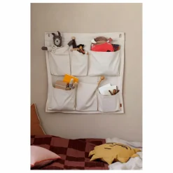 Clearance Rangement mural en coton | Enfant Rangements Muraux|Patères, Paniers Enfant