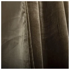 Online Rideau en velours de soie Istanbul kaki Rideaux|Rideaux