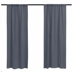 Outlet Rideau fourreau ou à pincer Lin lavé - 140x280 | Rideaux|Rideaux