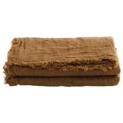 Discount Rideau Vice Versa frangé en gaze de Lin lavé | Rideaux|Rideaux