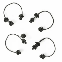 Outlet Rond de serviette en laiton - Set de 4 | Linge De Table|Art De La Table