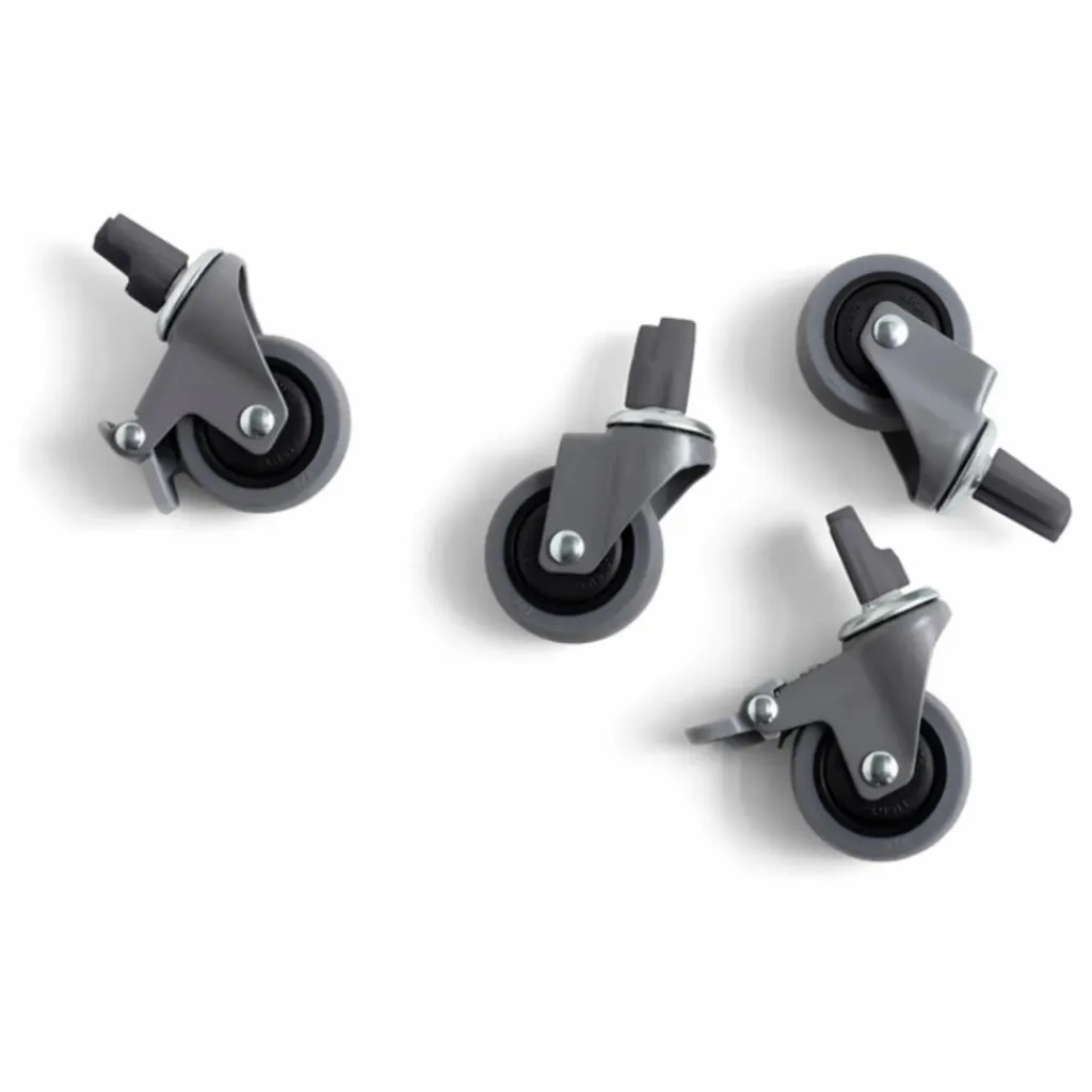 Best Roues pour cagette pliable Crate - Set de 4 | Petits Rangements