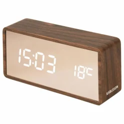 Réveil LED Copper en bois | Homme High-Tech|High-Tech, Office
