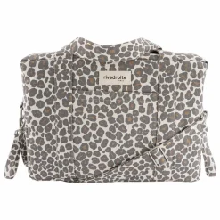 Outlet Sac à Langer Darcy Léopard Coton Recyclé | Sacs À Langer|Cadeau De Naissance