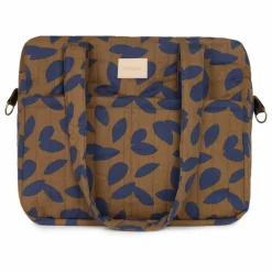 Discount Sac à langer imperméable Hyde Park Blue Leaves | Puériculture|Sacs À Langer, Trousses