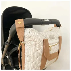 Sale Sac à langer matelassé Stripes | Puériculture|Sacs À Langer, Trousses