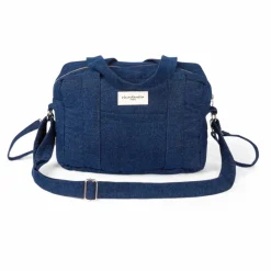 Best Sac à langer Mini Darcy en Denim Upcyclé | Sacs À Langer|Puériculture