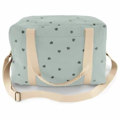 Hot Sac à langer Raphaël imprimé cœurs | Sacs À Langer|Puériculture