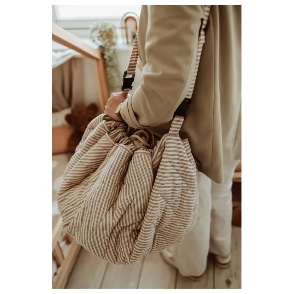 Sac / Tapis d'éveil Noomad - Rayures | Tapis D'Éveil Et Arches|Cadeau De Naissance