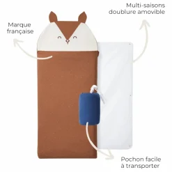 Online Sac de couchage multi-saison Ecureil | Enfant Linge De Lit Enfant