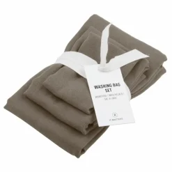 Clearance Sac de lavage en coton bio - Set de 3 | Petits Rangements