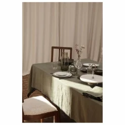 Online Serviette de table en lin lavé-surfilée - Set de 4 | Linge De Table|Art De La Table