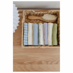 Clearance Serviettes Cottage en coton bio - Set de 7 | Langes|Bavoirs, Langes