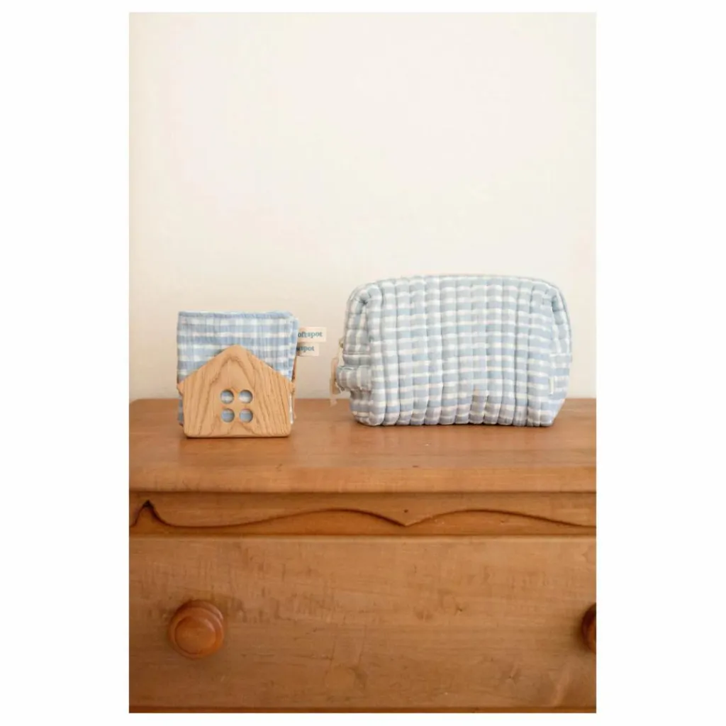 Clearance Serviettes Cottage en coton bio - Set de 3 | Langes|Puériculture