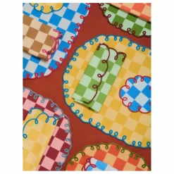 New Serviettes de table vichy Dama Verde - Set de 2 | Linge De Table|Art De La Table