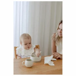 New Serviettes Periwinkle en coton bio - Set de 3 | Langes|Puériculture