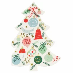 Sale Serviettes Sapin - set de 16 Enfant Décoration De Fête