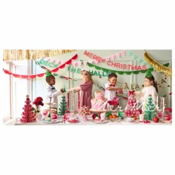Sale Serviettes Sapin de Noël - Lot de 16 Enfant Décoration De Fête