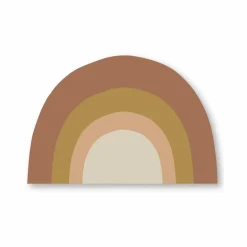 Outlet Set de table Arc-en-ciel en silicone Enfant Vaisselle Enfant