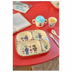 New Set vaisselle en mélamine - x Nathalie Lété | Premiers Repas|Puériculture