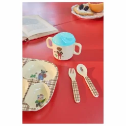 New Set vaisselle en mélamine - x Nathalie Lété | Premiers Repas|Puériculture