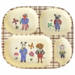 New Set vaisselle en mélamine - x Nathalie Lété | Premiers Repas|Puériculture