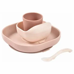 Discount Set vaisselle silicone 4 pièces | Premiers Repas|Puériculture