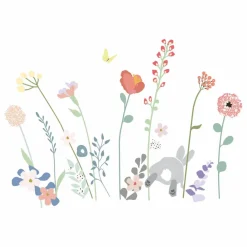 Outlet Sticker easy Fleurs des champs Enfant Déco Murale Enfant