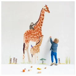 Best Sticker géant Safari Enfant Déco Murale Enfant