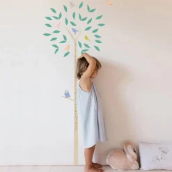 Outlet Sticker toise Arbre multilingue Enfant Déco Murale Enfant