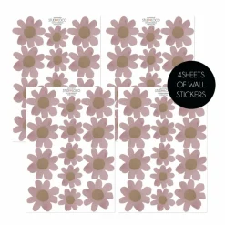 Clearance Stickers muraux Floral | Lilas Enfant Décoration Murale|Déco Murale Enfant