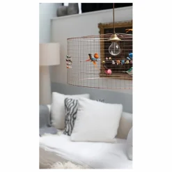 Hot Suspension demi grande volière Enfant Luminaires|Lampes, Veilleuses Enfant